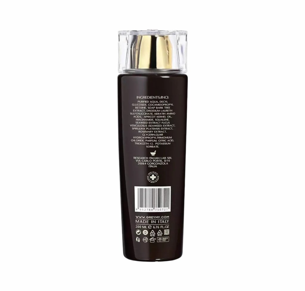 Greymy Шампунь для блеска волос Shine Shampoo 200 мл - 2