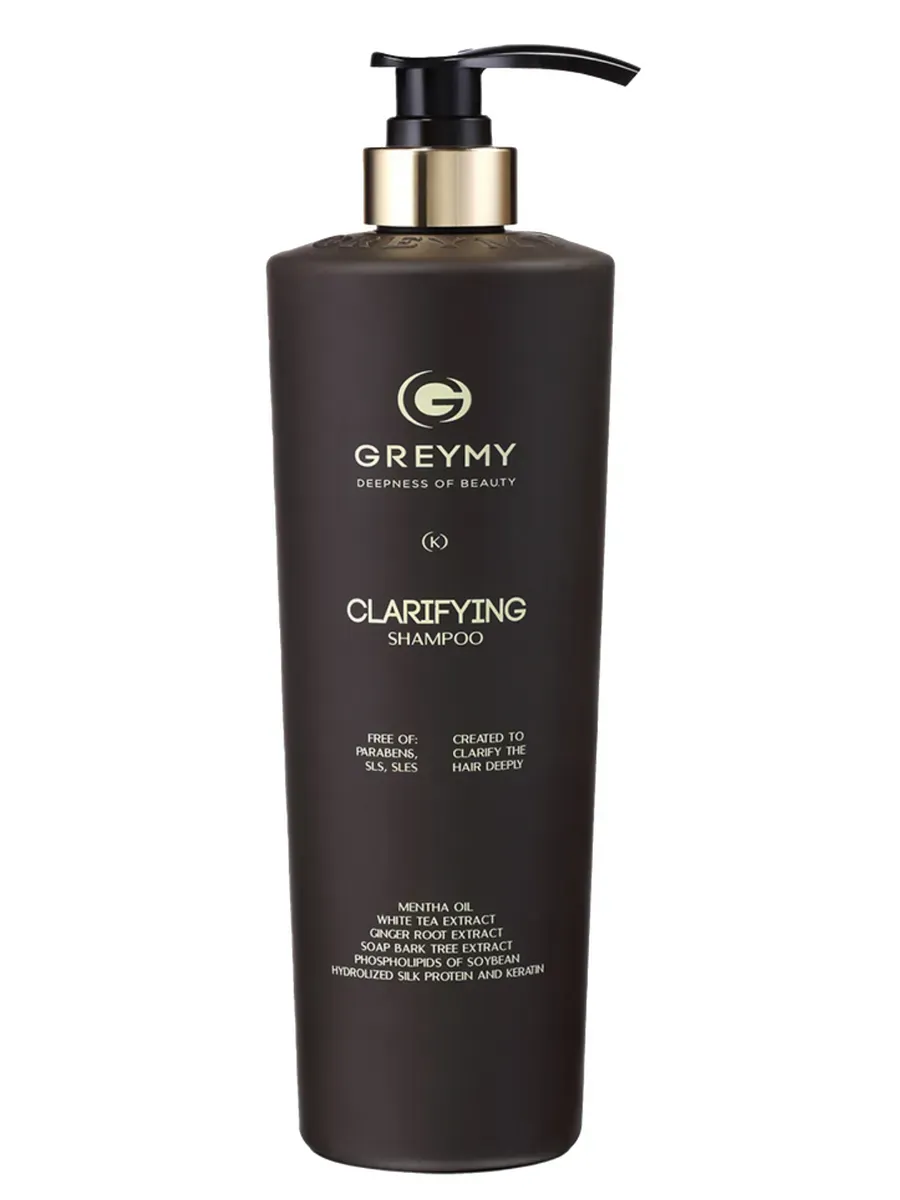Greymy Очищающий шампунь Clarifying Shampoo, 800 мл