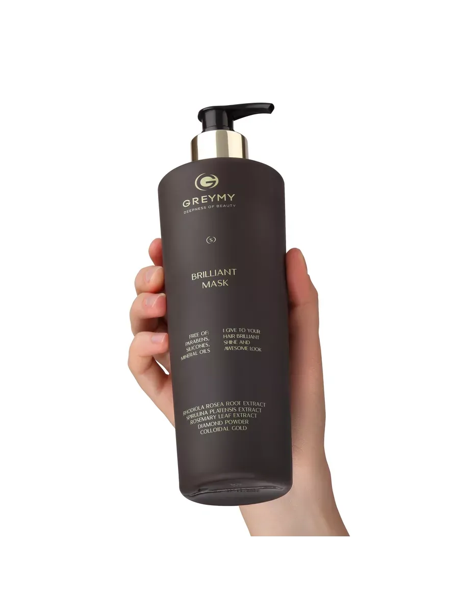 Greymy Бриллиантовая маска для волос Brilliant Mask 500 мл - 2
