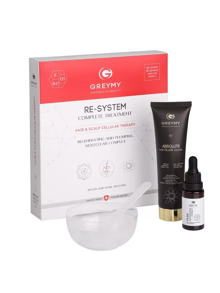 Greymy Филлер для волос Re-System Complete Treatment