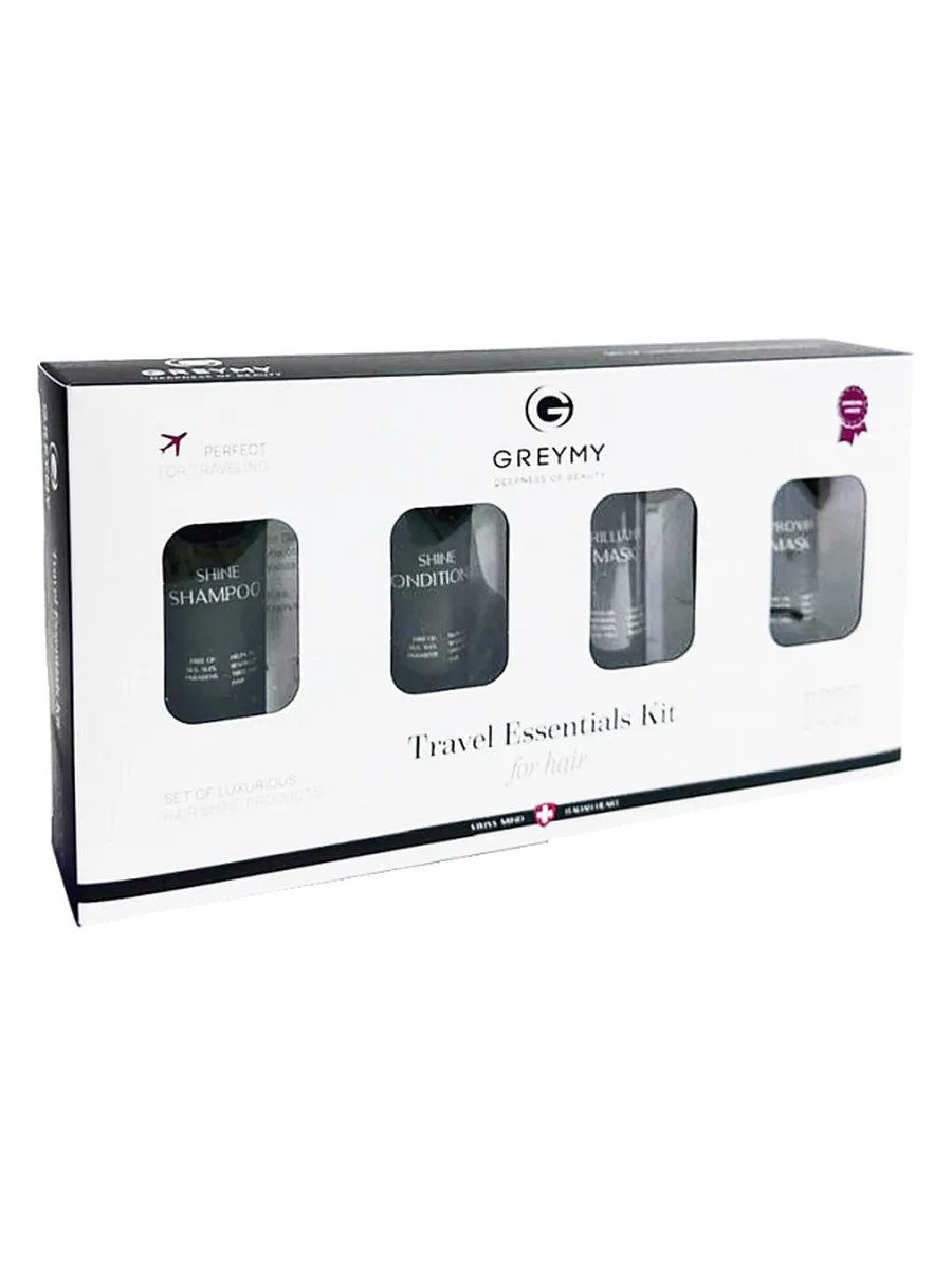 Greymy Набор для ухода за волосами Travel Essentials Kit