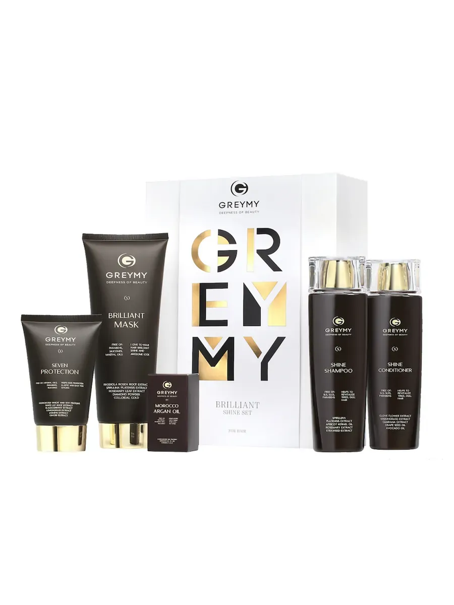Greymy набор для ухода за волосами Brilliant Shine Set