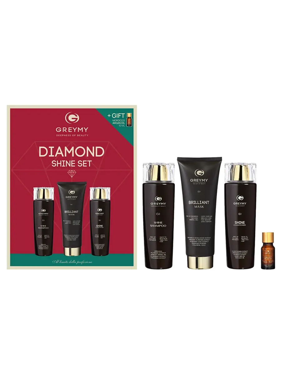 Greymy набор для ухода за волосами Diamond Shine Set