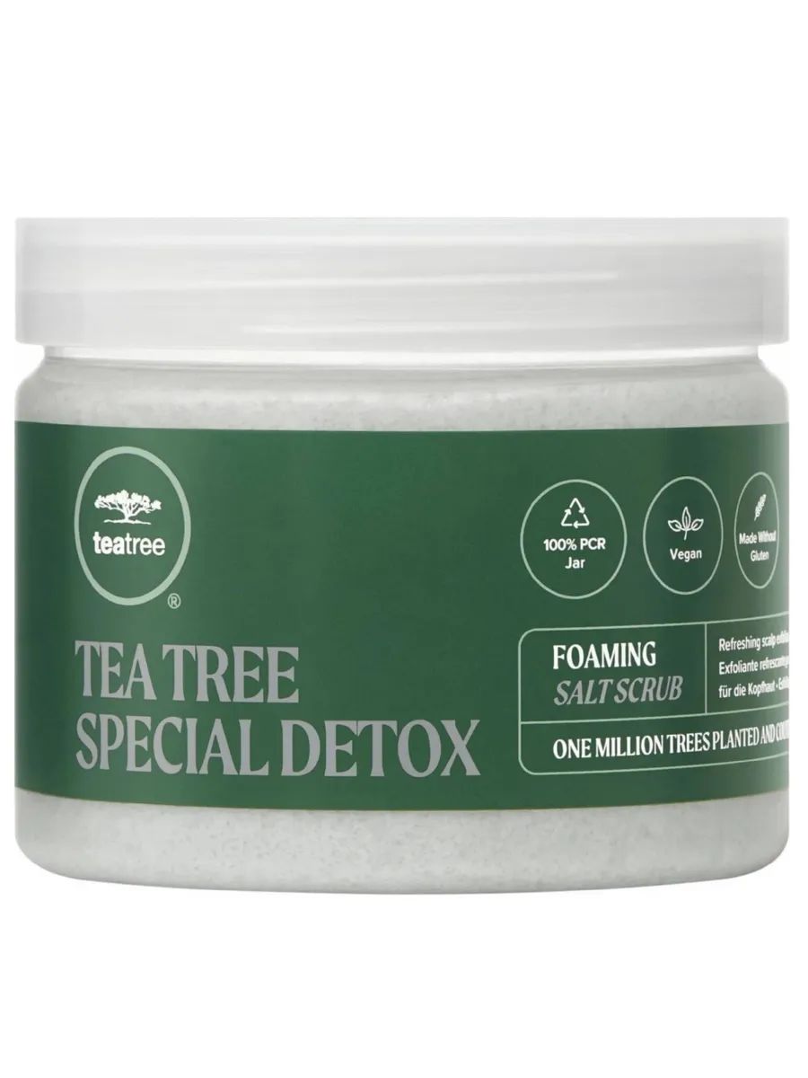Скраб Tea Tree Detox Foaming Salt Scrub 184 мл - 2