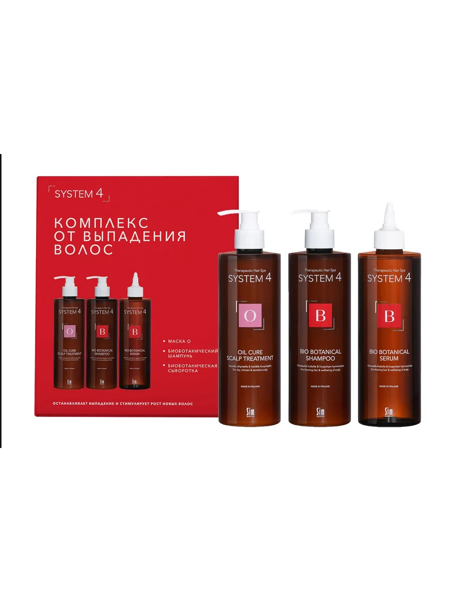 Комплекс от выпадения волос System 4 Maxi Set