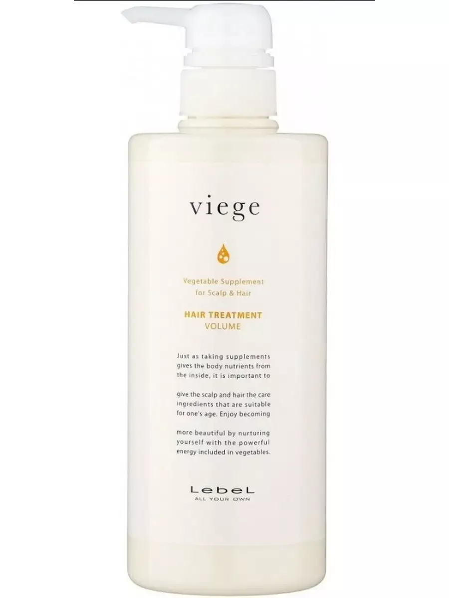 Маска для объема волос Viege Treatment Volume 600 мл